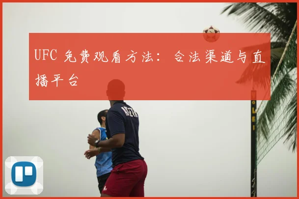 UFC 免费观看方法:合法渠道与直播平台